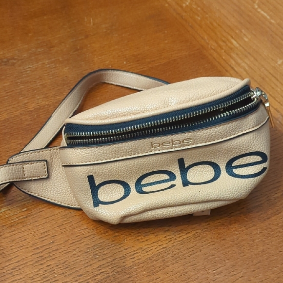 Bebe Tan Belt Bag Adjustable Strap Classic Design - Picture 1 of 5